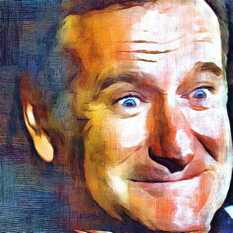 Robin Williams Portrait Digital Art By Yury Malkov Fine Art America