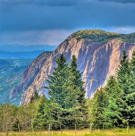 Brazos Cliffs Of New Mexico By William Wetmore