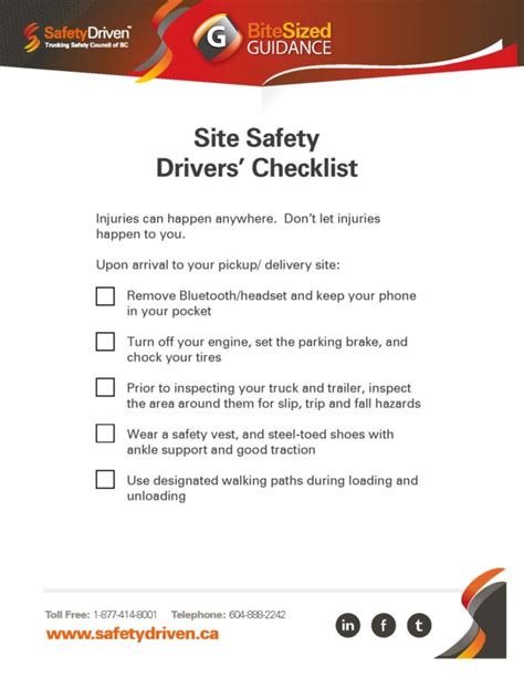 Safe Driving Policy Template