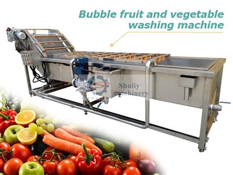 Fruit And Vegetable Washing Machine Shuliy Machinery