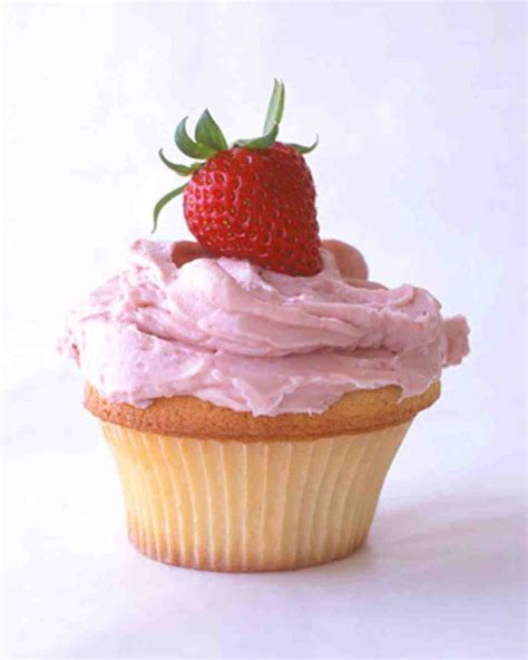 Strawberry Cupcakes Recipe And Video Martha Stewart