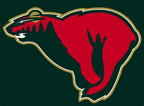 Minnesota wild is een professioneel ijshockeyteam in de national hockey league. Wild About Design: Adding on to the Bear Head Logo