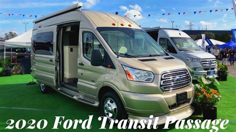 2020 Ford Transit Camper Van Tour 256 Youtube