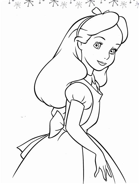 Alice In Wonderland Games Coloring Pages