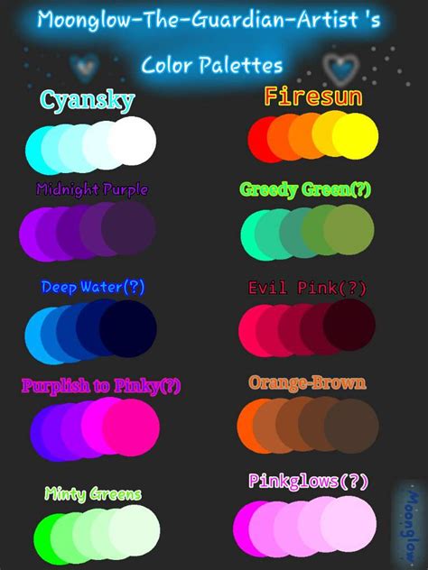 Color Custom Palette Adoptsclosed Just Shapes And Beats Amino