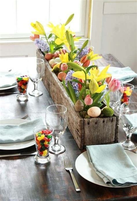 Image Result For Diy Easter Christian Table Decorations Rustic Easter