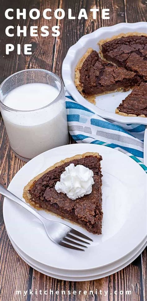 This Easy Chocolate Chess Pie Is An Authentic Southern Dessert Rich