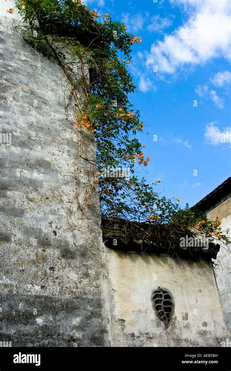 Ancient Huizhou Style Chinese Village Xidi China Stock Photo Alamy