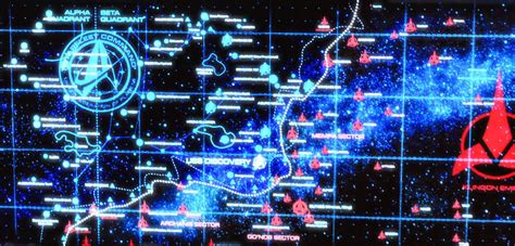 Prayoga Star Trek Beta Quadrant Map