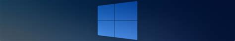 1440x256 Windows 10x Blue Logo 1440x256 Resolution Wallpaper Hd Hi