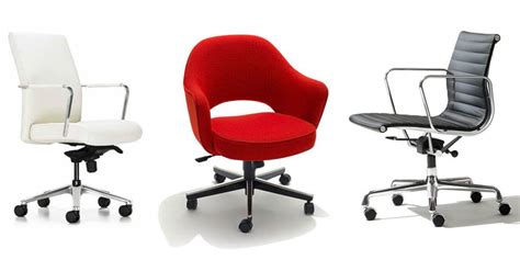 Lc7 armchair usage:this rotating chair with its interesting lines makes a dynamic dining chair and also suits any art studio as a desk chair as well. 10 Best Modern Office Chairs - Desk Chair Design Ideas