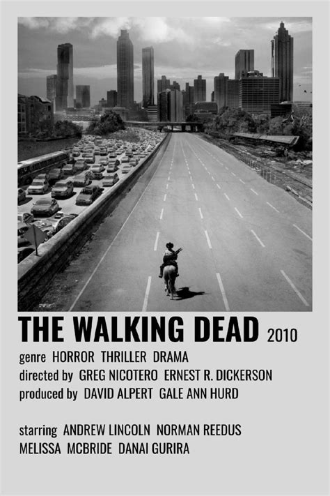 Twd Minimalistic Poster Series Poster Movie Poster Wall Music Poster