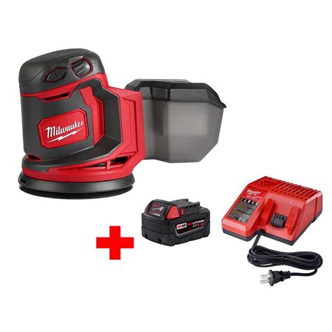 They design tools to get the job done better, faster, reliably and safely. Milwaukee M18 18-Volt Lithium-Ion Cordless 5 in. Random Orbit Sander with M18 Starter Kit (1) 5 ...