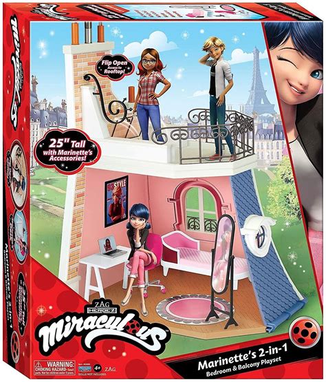 Miraculous 2in1 Balcony Bedroom Playset In 2021 Miraculous Ladybug