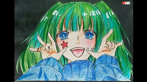 Drawing Bad Anime Girlby Duong Art Youtube