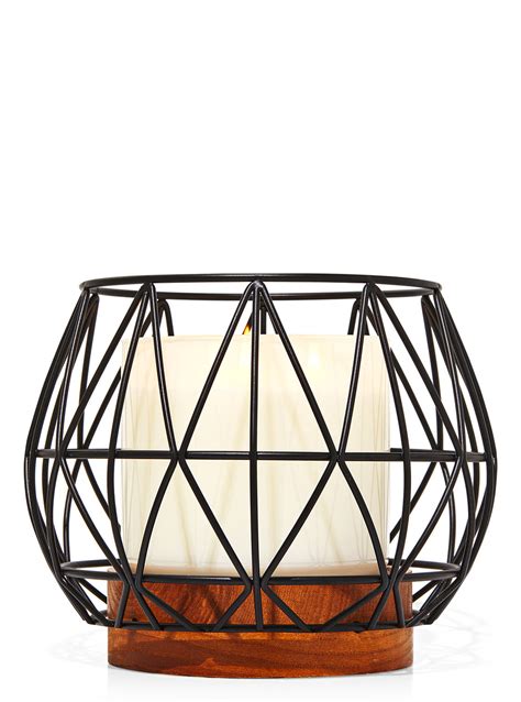 Geo Industrial 3 Wick Candle Holder Bath And Body Works