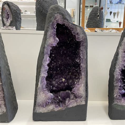 Amethyst Geode Cave For Releasing Anxiety The Rock Crystal Shop