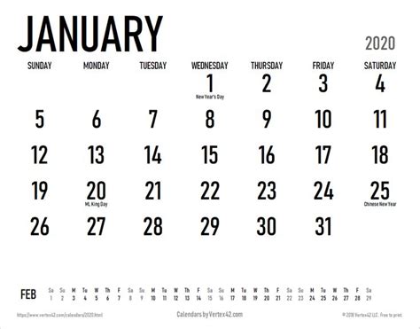 2020 Calendar Templates And Images Calendar Printables Monthly