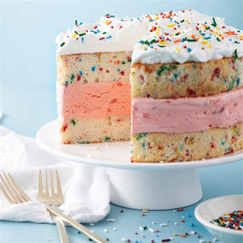 Confetti Ice Cream Cake Bake From Scratch