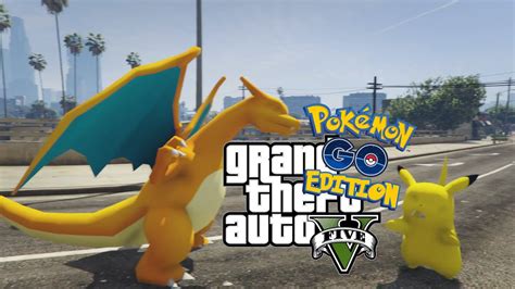 Grand Theft Auto 5 Pokémon Go Mod Youtube