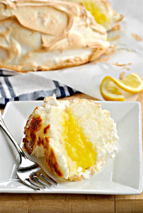 Lemon Meringue Cake Is Light Fluffy Creamy And Full Of Great Lemon