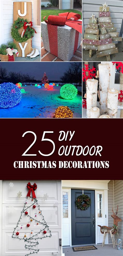 Another great outdoor decor idea for this christmas is a ridiculously large wooden snowflake with lights. 25 Amazing DIY Outdoor Christmas Decorations on a Budget