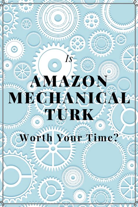 Amazon mechanical turk is a microtasking site that pays you cash to work online. Is Amazon Mechanical Turk Worth It? | Mechanical turk ...
