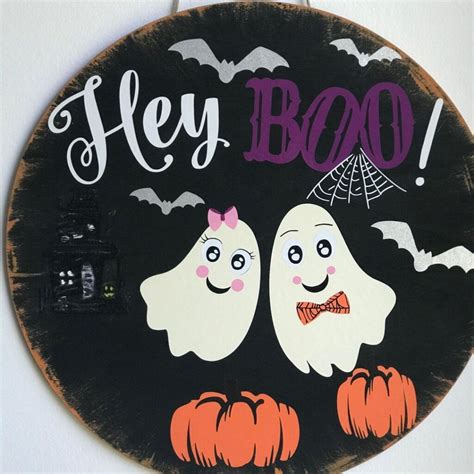 15 Cute Halloween Door Hangers Sparkling Boy Ideas