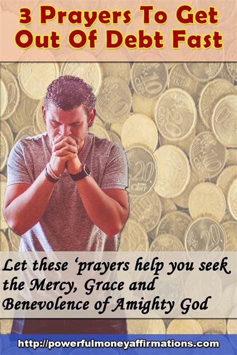 Prayers To Get Out Of Debt Fast Money Prayer Prayer For Financial Help