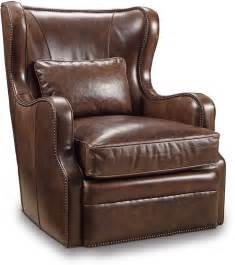 Shop our wide selection of club swivel chairs today. Wellington Brown Leather Swivel Club Chair from Hooker ...