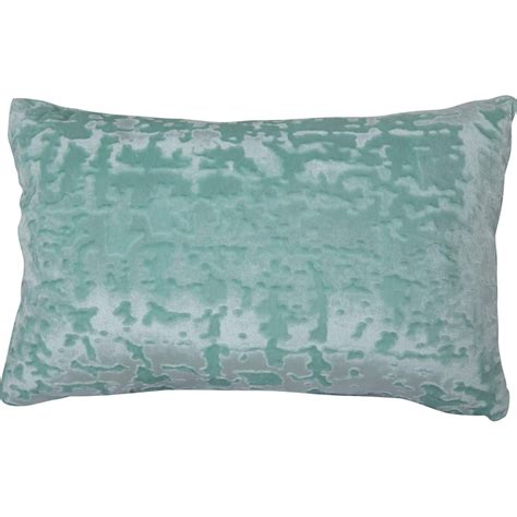 Mainstays Velvet Oblong Decorative Throw Pillow Mint