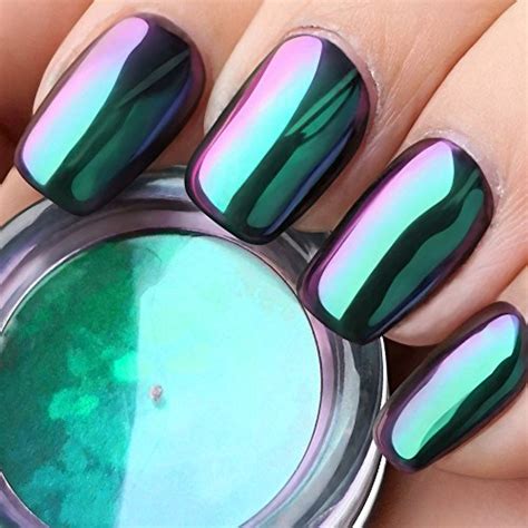I'll be showing us how to apply chrome powder on the nails.first and foremost, chrome powder can only be applied on a gel polish base not regular polish base. PrettyDiva Opal Chrome Nail Powder Top Grade Mirror Effect ...