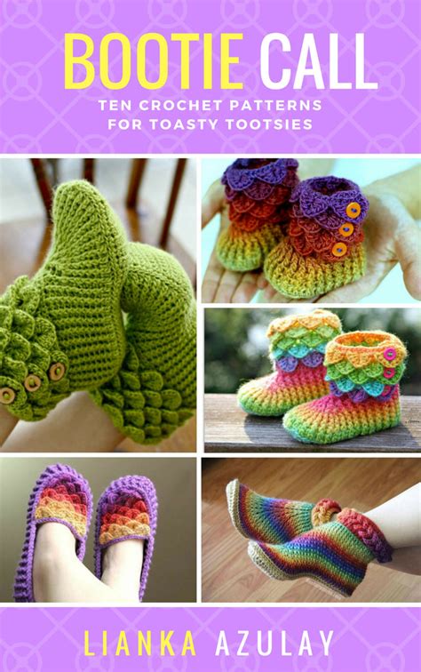E Book Bootie Call Ten Crochet Patterns For Toasty Tootsies