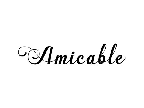 Amicable Typography Graphic By Expressyourself82 · Creative Fabrica
