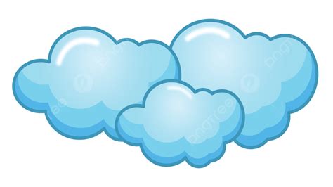 Awan Clipart Transparent Background Awan Biru Png Blue Clouds