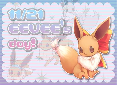 Eevee Pokemon Ribbons Anime Wallpapers
