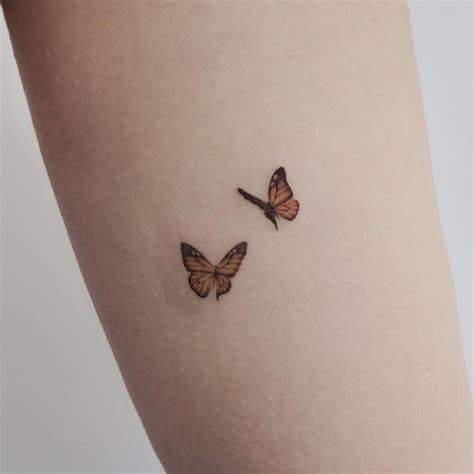 Simple Unique Butterfly Tattoos Best Tattoo Ideas
