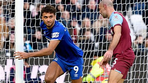 West Ham 1 1 Everton Dominic Calvert Lewin Cancels Out Issa Diop Opener Football News Sky