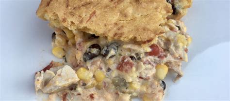 Heat a large skillet over medium heat, and spray with vegetable cooking spray. Mexican Chicken, Corn & Black Bean Cornbread Casserole