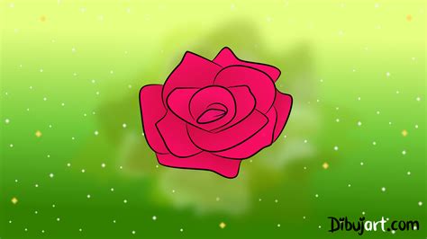 Cómo Dibujar Una Rosa Sencilla Y Fácil 6 Serie De