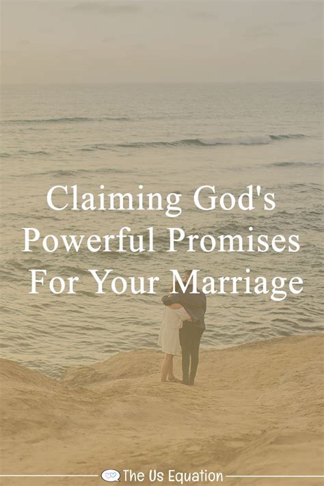 Claiming Gods Powerful Promises For Your Marriage The Us Equation