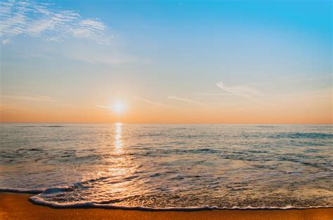 Landscape Tropical Beach Sun Wallpapers Hd Desktop And Mobile