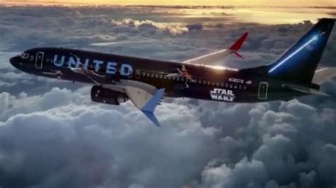 United Airlines Unveils New ‘star Wars Themed Plane Wkrn News 2