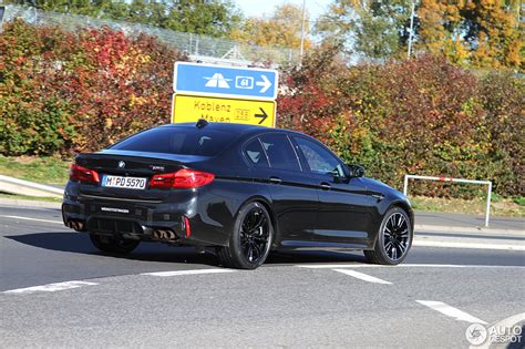 The fastest sedan on the sachsenring and also on the nürburgring nordschleife the time driven. BMW M5 F90 - 3 November 2017 - Autogespot