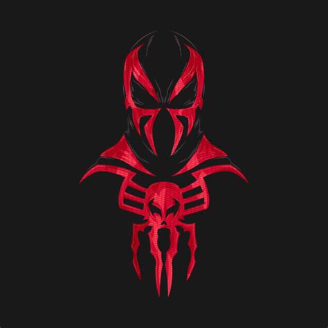 Spider Man 2099 Spider Man Mask Teepublic