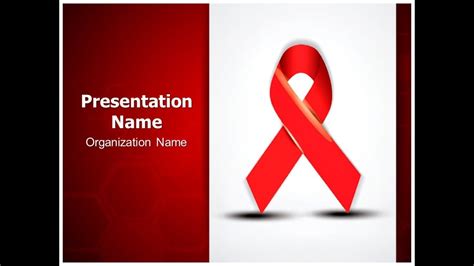 Aids Powerpoint Template Ppt Design Youtube