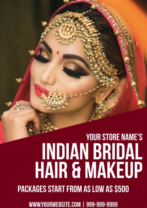 Template Bridal Makeup Postermywall