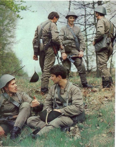 soldiers from gdr taking a break military photos military history military art military force