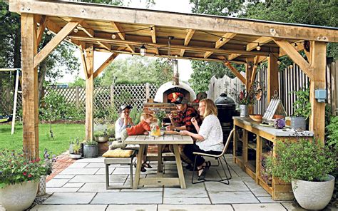 Summer Rustic Outdoor Kitchen Designs