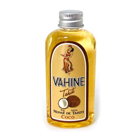 Huile De Monoï Parfum Coco Format Voyage Vahine Tahiti Monoï Coco 60ml Vahine